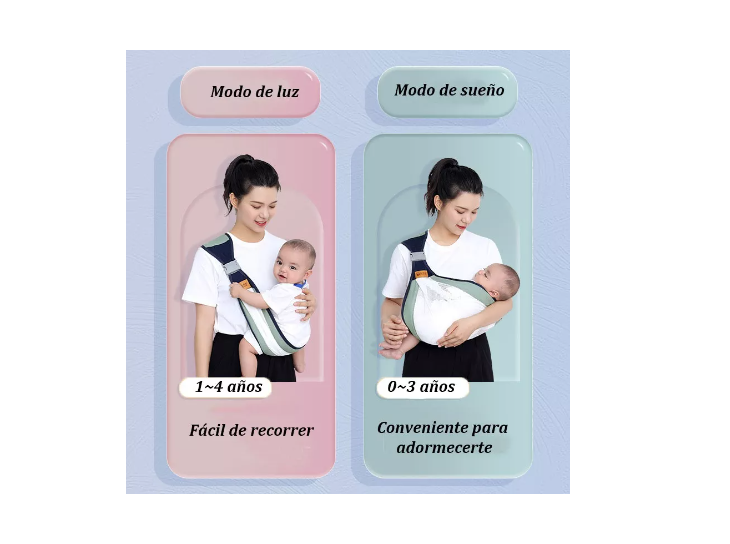 BabyFresh™ | Mochila Porta Bebé Ligera Y Transpirable